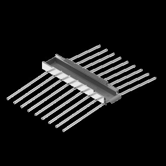 Pull-out trouser rack Excellent for 18 pants anthracite