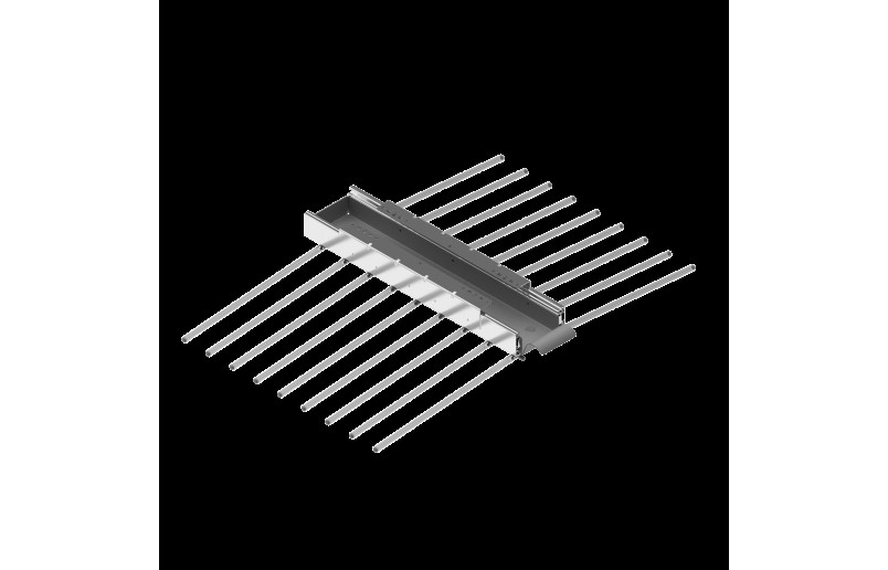 Pull-out trouser rack Excellent for 18 pants anthracite