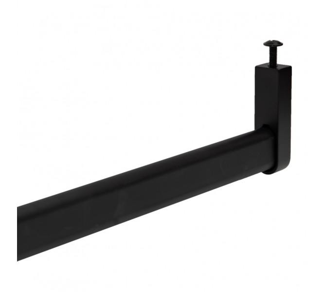 Deurstopper voor het vastschroeven van rubber, set van 3 stuks