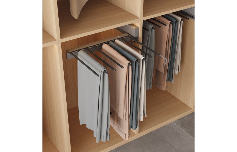 Pantalon (broeken) rek zwaar voor 10 stuks (zijwand montage)