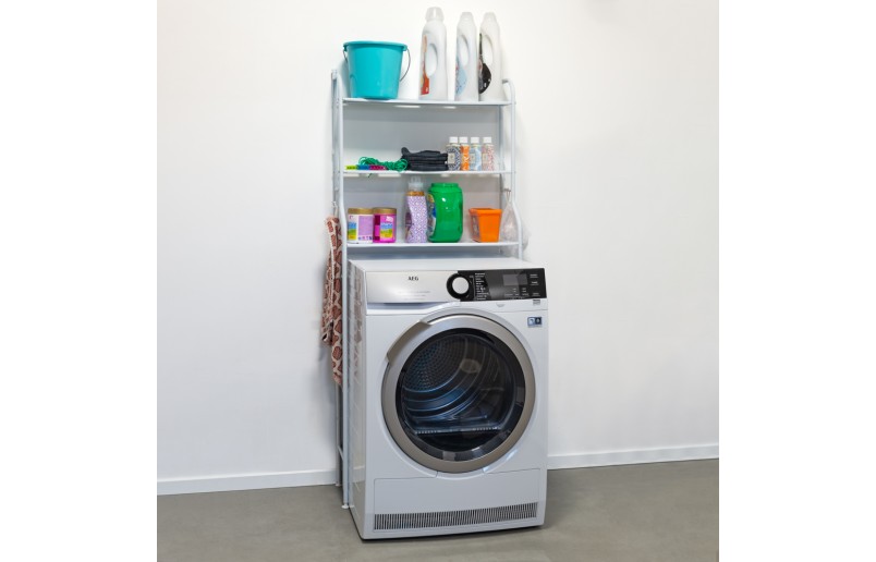 Machine à laver - support de rangement pour les toilettes