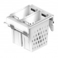 Wash basket removable front mounting 40/40 or 50 liters
