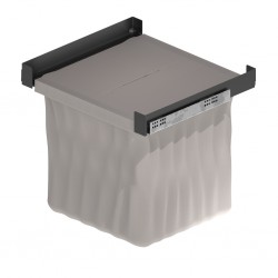 Stoffen wasbare wasmand uittrekbaar in 2 breedtematen. 