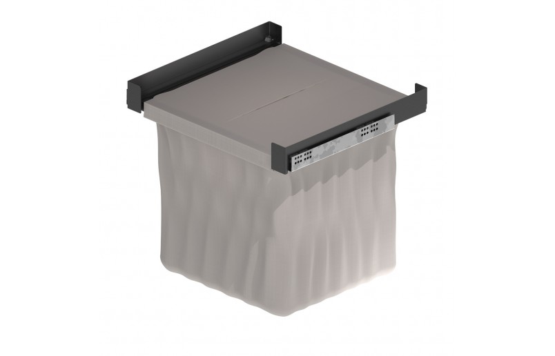 Stoffen wasbare wasmand uittrekbaar in 2 breedtematen. 