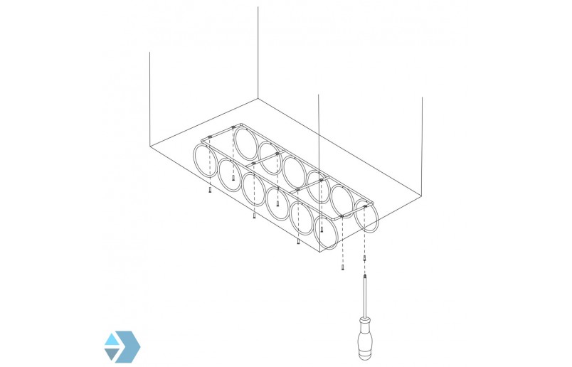Bottle holder for 6 bottles