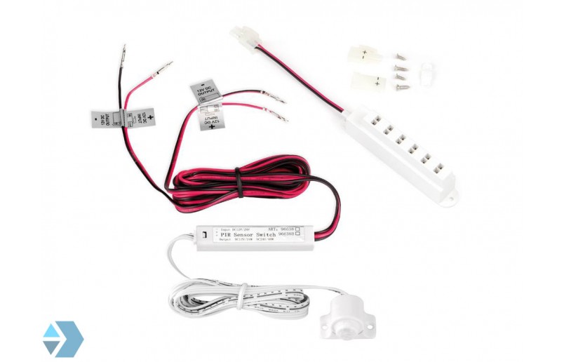 Détecteur de mouvement à LED pour armoires