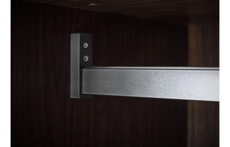 Portemanteau anthracite rectangulaire