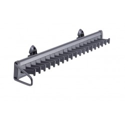 Porte-cravates coulissant de luxe avec 19 crochets