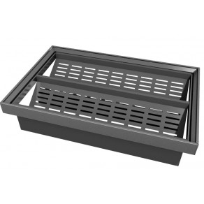 Luxe uittrekbaar schoenenrek antraciet met softclosing voor alle soorten schoenen