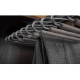 Luxury pull-out anthracite trouser holder with soft-close