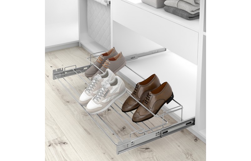 Porte-chaussures coulissant et réglable en largeur par Menage Confort