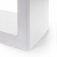 Table legs white 720 mm high, width 600 mm, set of 2 pieces