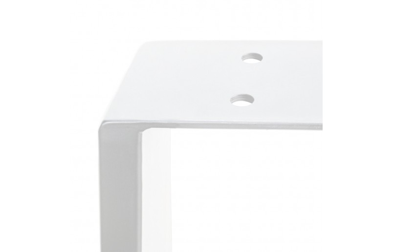 Table legs white 720 mm high, width 600 mm, set of 2 pieces