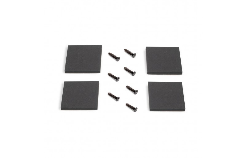 Pieds de table noirs, hauteur 720 mm, largeur 600 mm, 2 pièces